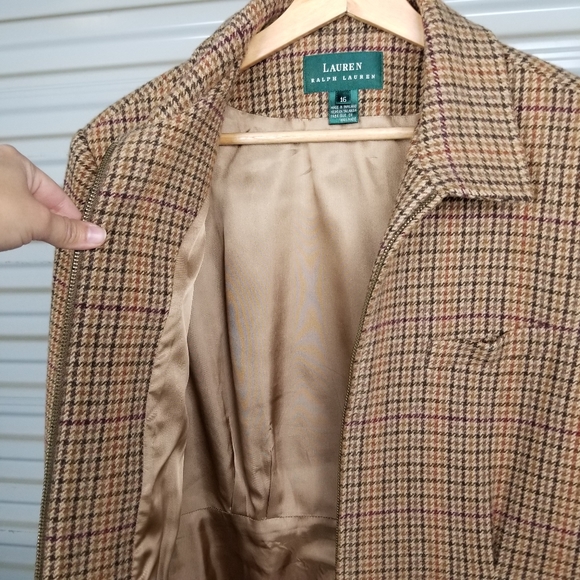 Lauren Ralph Lauren womans wool blazer size 16 - Picture 7 of 10
